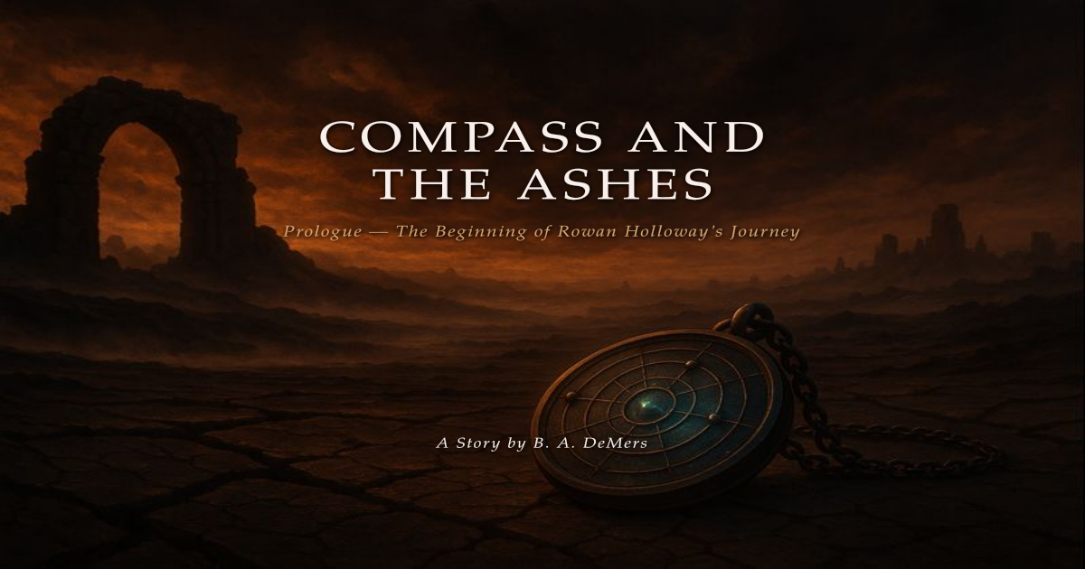 The Compass and the Ashes by B.A. DeMers: Prologue